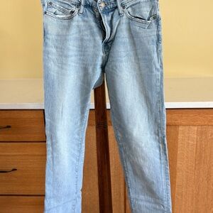 Abercrombie & Fitch Men's Slim Jeans in Light Blue